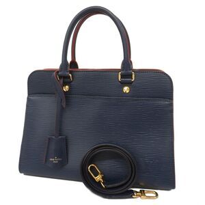 Louis Vuitton 2Way Bag Epi Vaneau MM Andigo Blue